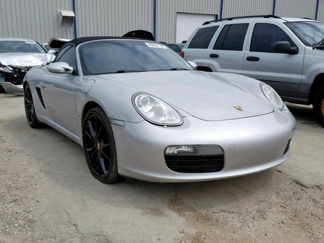 WP0CA29805U711261 - 2005 PORSCHE BOXSTER SILVER photo 1