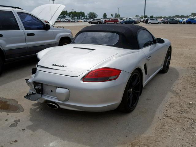 WP0CA29805U711261 - 2005 PORSCHE BOXSTER SILVER photo 4