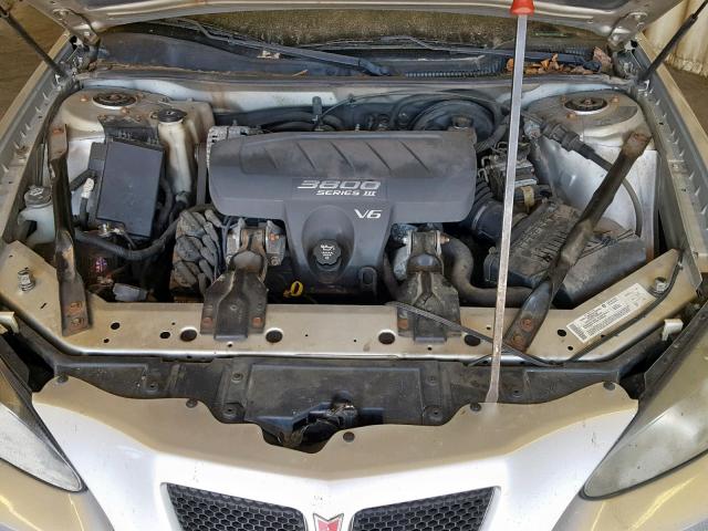 2G2WS522341314756 - 2004 PONTIAC GRAND PRIX Күміс фото 7