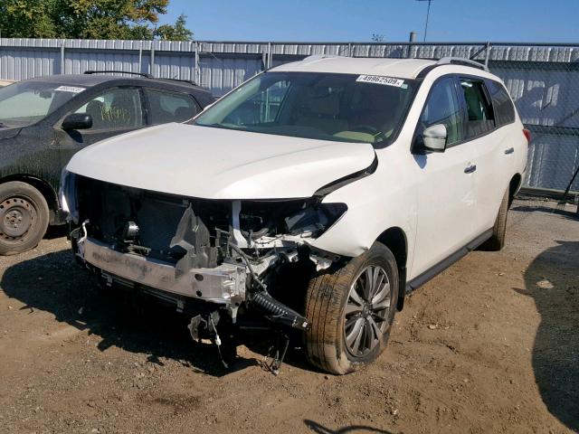 5N1DR2MM9HC659314 - 2017 NISSAN PATHFINDER WHITE photo 2