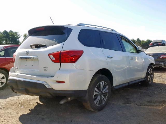 5N1DR2MM9HC659314 - 2017 NISSAN PATHFINDER WHITE photo 4