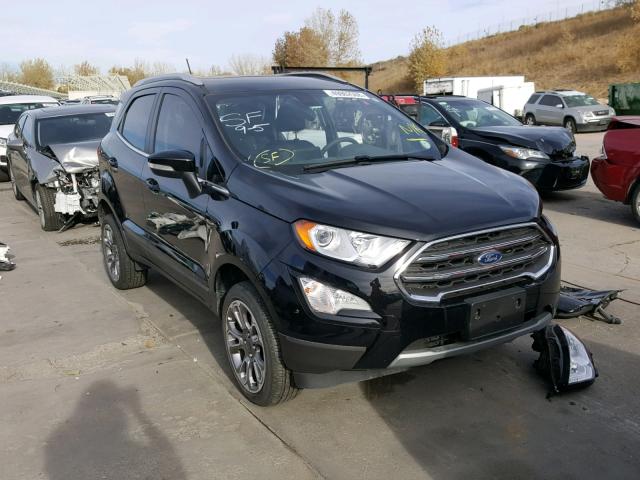 MAJ6P1WL4JC169912 - 2018 FORD ECOSPORT T BLACK photo 1