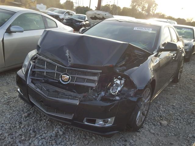 1G6DP5EV3A0122032 - 2010 CADILLAC CTS PREMIU BLACK photo 2