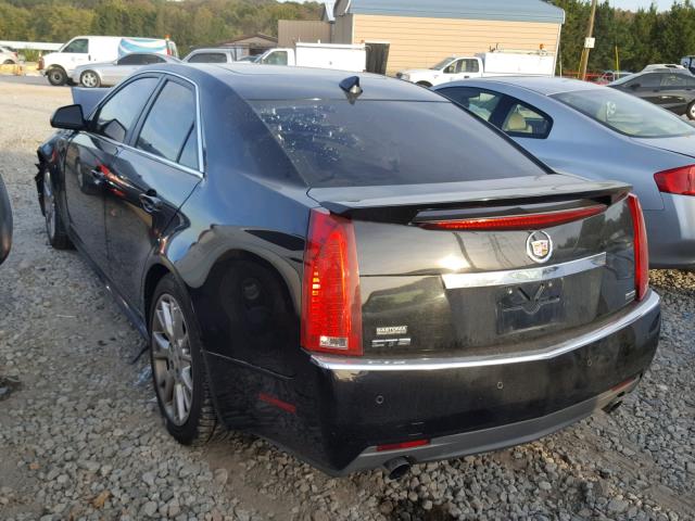 1G6DP5EV3A0122032 - 2010 CADILLAC CTS PREMIU BLACK photo 3