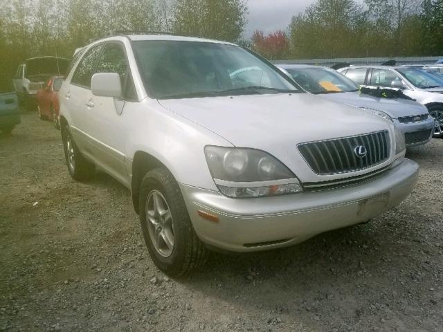 JT6HF10U6Y0133648 - 2000 LEXUS RX 300 WHITE photo 1