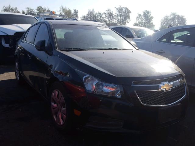 1G1PC5SH1C7254164 - 2012 CHEVROLET CRUZE LS BLACK photo 1