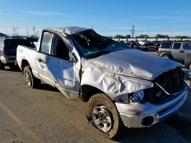 3D7KU28C93G815830 - 2003 DODGE RAM 2500 S Մոխրագույն լուսանկար 1