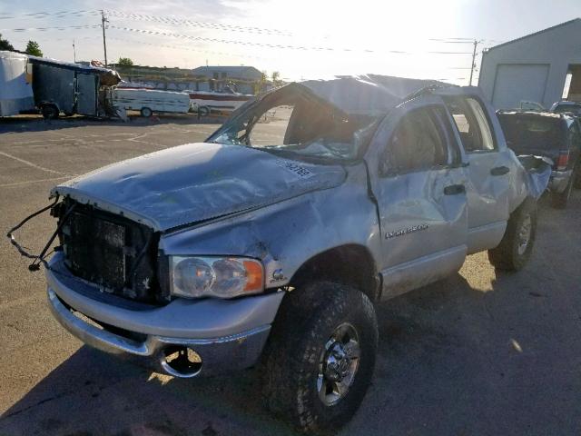 3D7KU28C93G815830 - 2003 DODGE RAM 2500 S Մոխրագույն լուսանկար 2