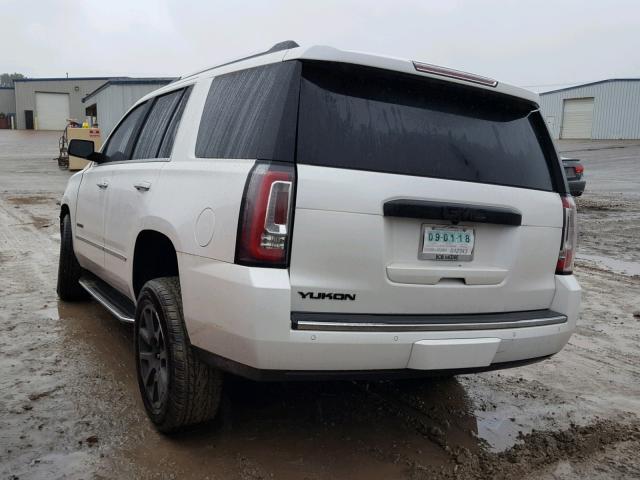 1GKS2CKJ0JR297685 - 2018 GMC YUKON DENA WHITE photo 3