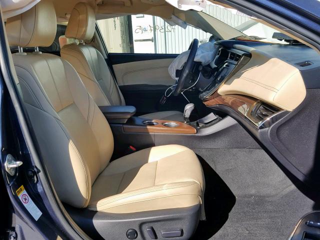 4T1BK1EBXFU185514 - 2015 TOYOTA AVALON XLE BLUE photo 5