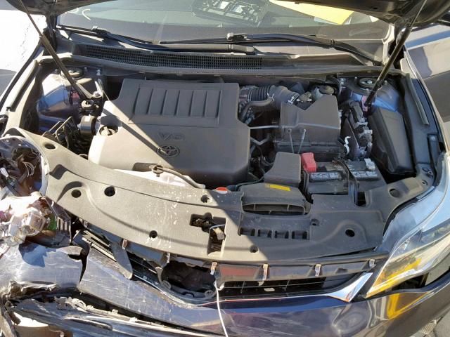 4T1BK1EBXFU185514 - 2015 TOYOTA AVALON XLE BLUE photo 7
