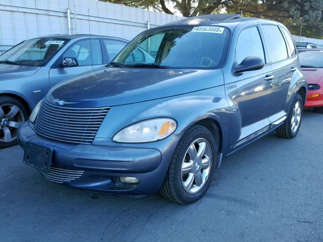 3C8FY68B43T512538 - 2003 CHRYSLER PT CRUISER BLUE photo 2