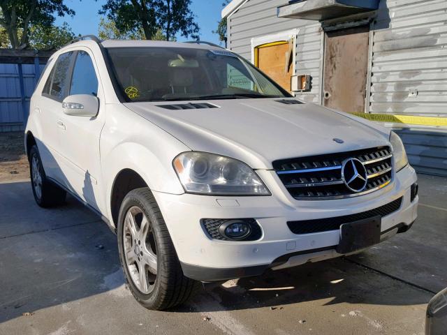 4JGBB86E16A031552 - 2006 MERCEDES-BENZ ML 350 WHITE photo 1