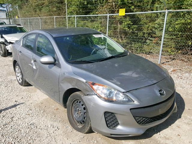 JM1BL1U7XD1755766 - 2013 MAZDA 3 I SILVER photo 1