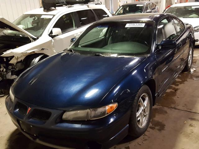 1G2WP12K32F263890 - 2002 PONTIAC GRAND PRIX BLUE photo 2
