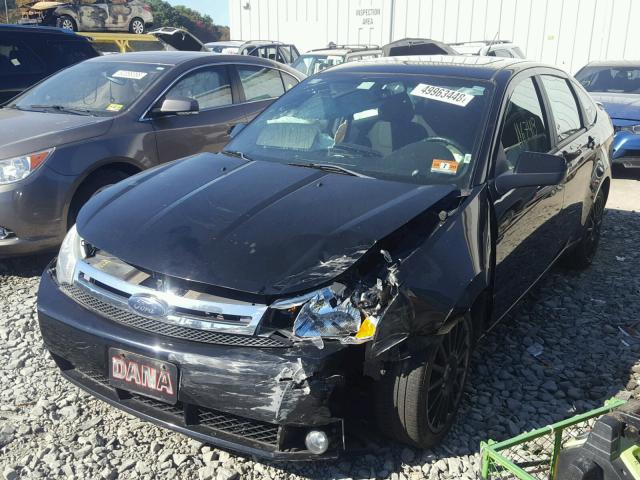 1FAHP36N39W226892 - 2009 FORD FOCUS SES BLACK photo 2