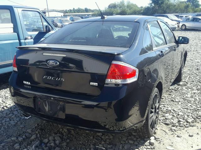 1FAHP36N39W226892 - 2009 FORD FOCUS SES BLACK photo 4