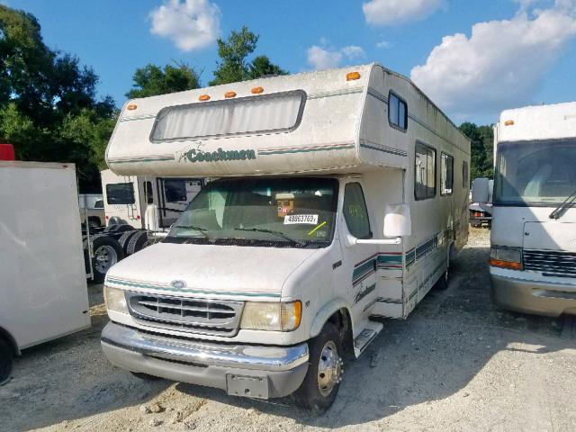 1FDXE40S9WHA32038 - 1998 FORD E450 WHITE photo 2