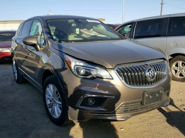 LRBFXASA7HD119300 - 2017 BUICK ENVISION P BROWN photo 1