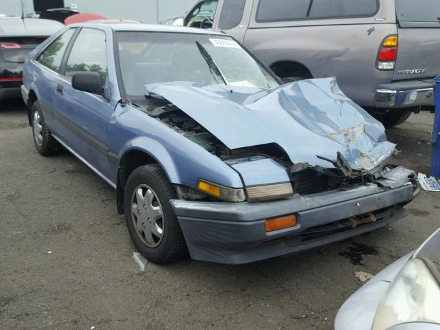 JHMCA536XKC037080 - 1989 HONDA ACCORD DX BLUE photo 1