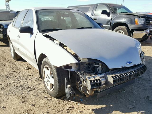 1G1JC524327433680 - 2002 CHEVROLET CAVALIER B SILVER photo 1