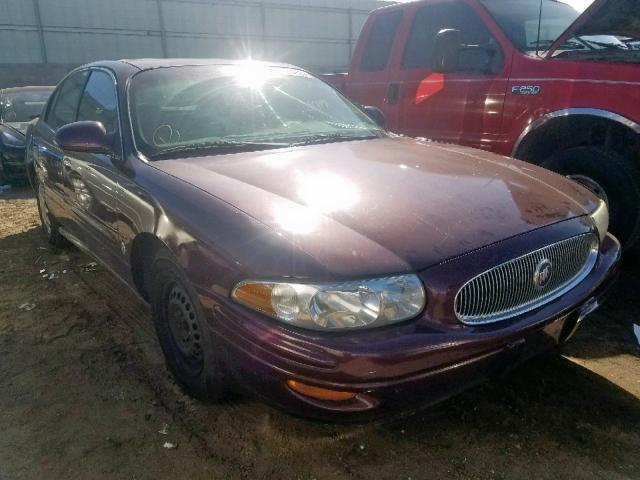 1G4HP52K544141702 - 2004 BUICK LESABRE CU MAROON photo 1