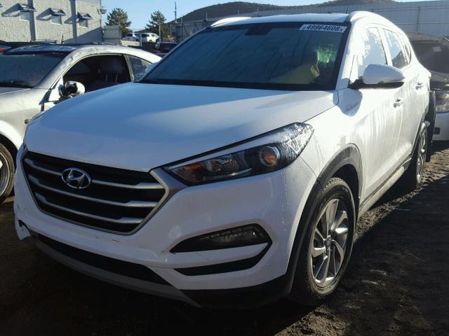 KM8J3CA21HU315726 - 2017 HYUNDAI TUCSON LIM WHITE photo 2