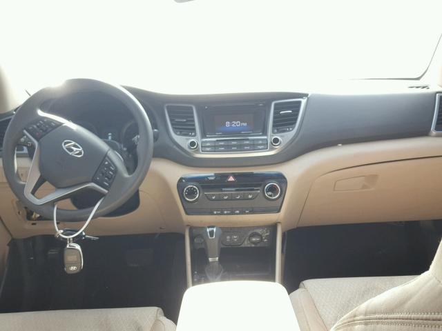 KM8J3CA21HU315726 - 2017 HYUNDAI TUCSON LIM WHITE photo 9