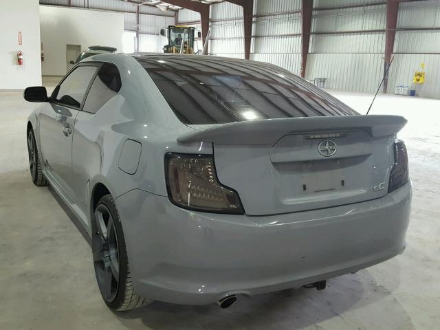 JTKJF5C79B3016460 - 2011 TOYOTA SCION TC 灰色 照片 3