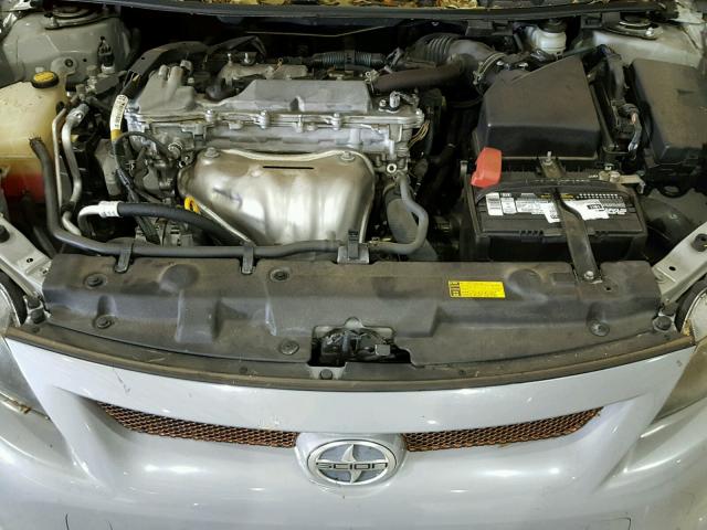 JTKJF5C79B3016460 - 2011 TOYOTA SCION TC 灰色 照片 7
