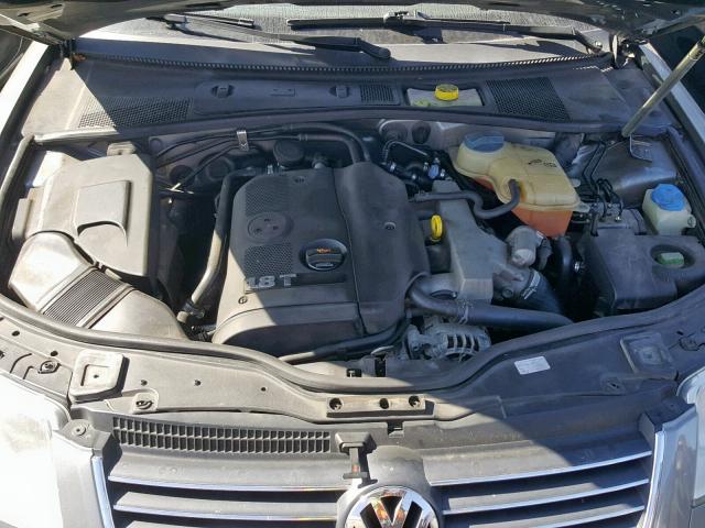 WVWMD63B54P048547 - 2004 VOLKSWAGEN PASSAT GL GRAY photo 7