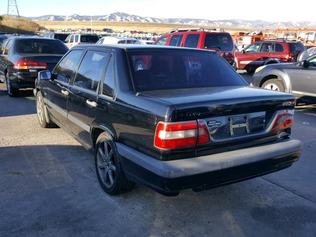 YV1LS5827V2399456 - 1997 VOLVO 850 R BLACK photo 3