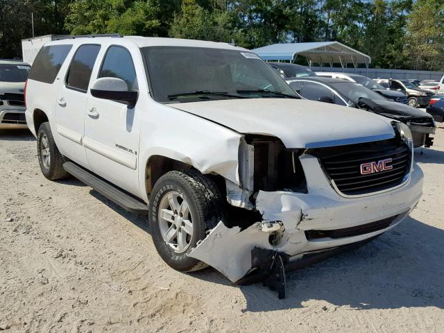 1GKFC16008R218692 - 2008 GMC YUKON XL C WHITE photo 1