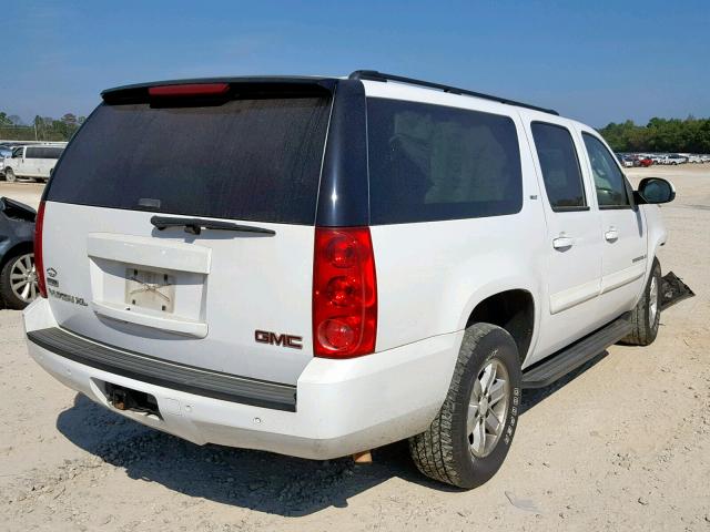 1GKFC16008R218692 - 2008 GMC YUKON XL C WHITE photo 4