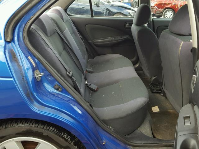 3N1CB51A26L482044 - 2006 NISSAN SENTRA 1.8 BLUE photo 6