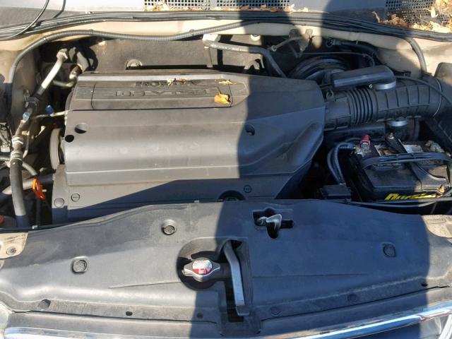 2HKRL18902H509535 - 2002 HONDA ODYSSEY EX TAN photo 7