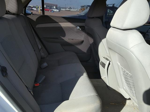 1G1ZA5E03AF314369 - 2010 CHEVROLET MALIBU LS WHITE photo 6