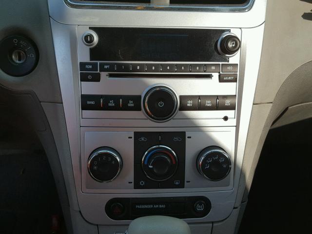 1G1ZA5E03AF314369 - 2010 CHEVROLET MALIBU LS WHITE photo 9