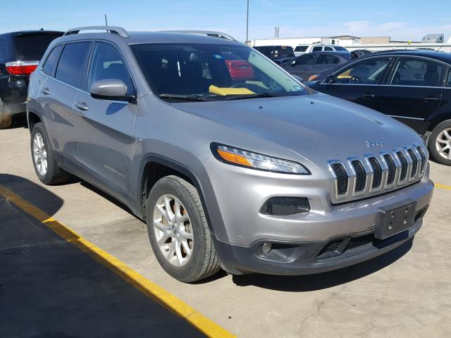 1C4PJLCB2HW507811 - 2017 JEEP CHEROKEE L GRAY photo 1