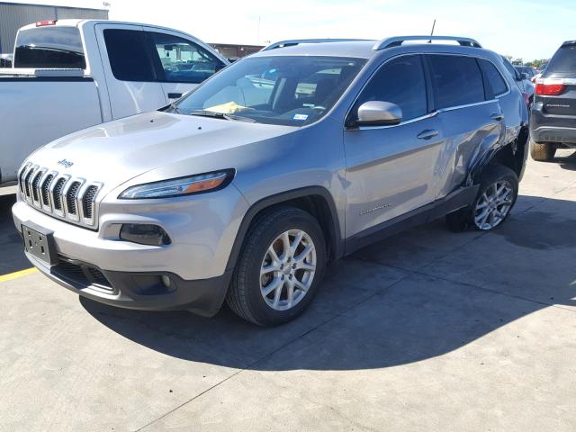 1C4PJLCB2HW507811 - 2017 JEEP CHEROKEE L GRAY photo 2