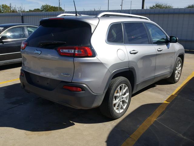 1C4PJLCB2HW507811 - 2017 JEEP CHEROKEE L GRAY photo 4