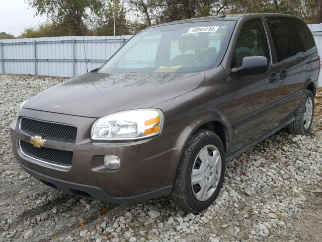 1GNDU23158D172168 - 2008 CHEVROLET UPLANDER L Qəhvəyi foto 2