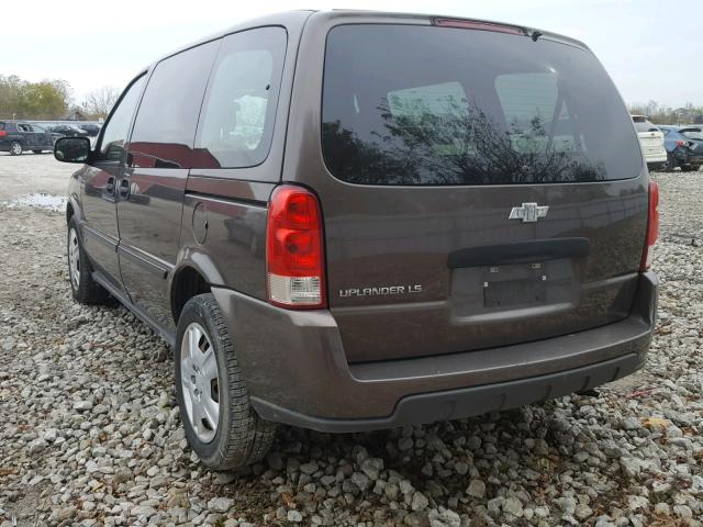 1GNDU23158D172168 - 2008 CHEVROLET UPLANDER L Qəhvəyi foto 3