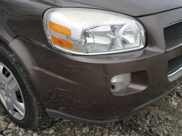 1GNDU23158D172168 - 2008 CHEVROLET UPLANDER L Qəhvəyi foto 9