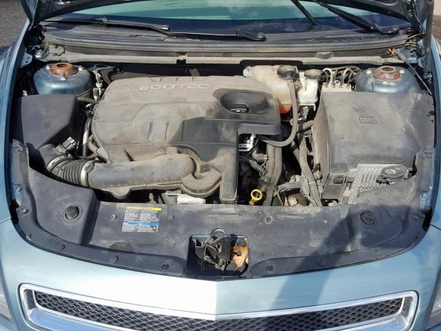 1G1ZH57B79F121454 - 2009 CHEVROLET MALIBU 1LT GREEN photo 7