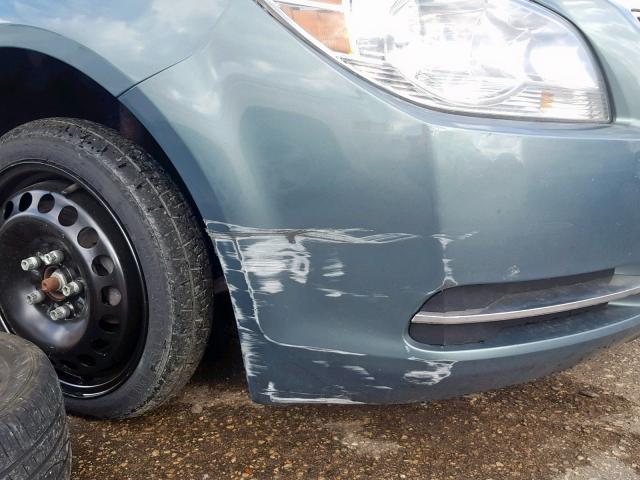 1G1ZH57B79F121454 - 2009 CHEVROLET MALIBU 1LT GREEN photo 9