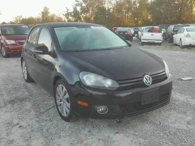 WVWNM7AJ8CW350388 - 2012 VOLKSWAGEN GOLF 黑色 照片 1