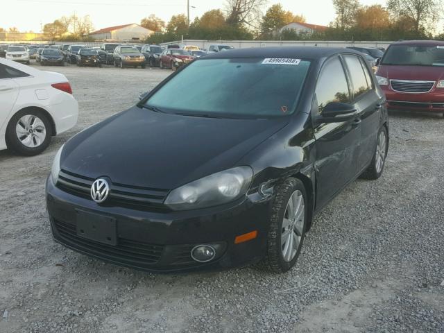 WVWNM7AJ8CW350388 - 2012 VOLKSWAGEN GOLF 黑色 照片 2