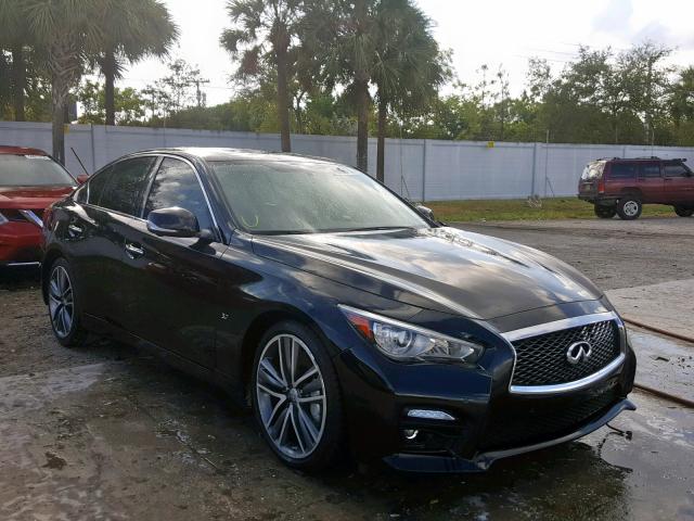 JN1BV7AR6EM696754 - 2014 INFINITI Q50 BASE BLACK photo 1