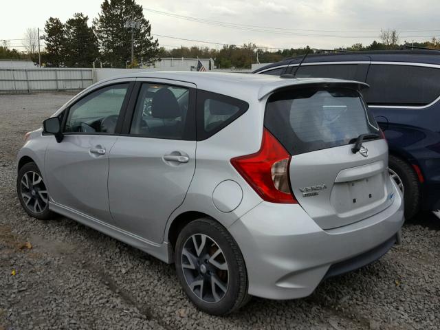 3N1CE2CP6FL375182 - 2015 NISSAN VERSA NOTE SILVER photo 3